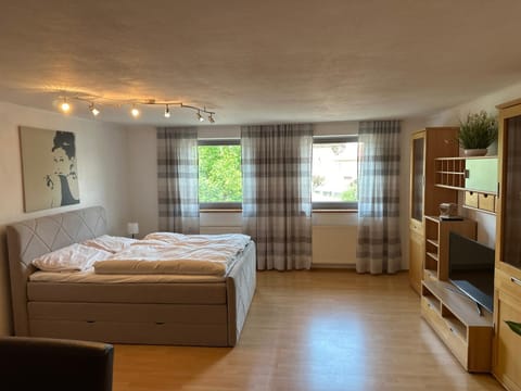 Bed, TV and multimedia, Photo of the whole room, Evening entertainment, Bedroom