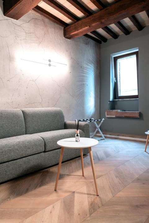 Living room, air conditioner