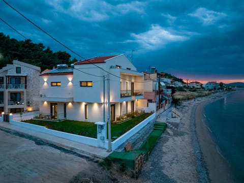 Property building, Natural landscape, Sea view