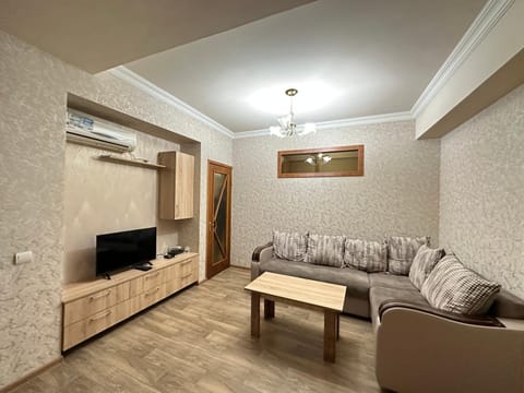 Communal lounge/ TV room, TV and multimedia, Living room, Seating area, Evening entertainment, air conditioner