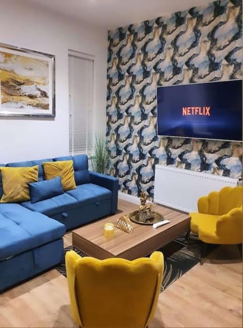 The Gold Room , stylish apartment near City Centre Apartment in Nottingham