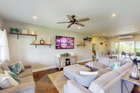 The Palm House at Princeville House in Princeville