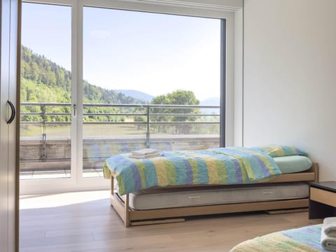 Bed, View (from property/room), Balcony/Terrace, Photo of the whole room, Bedroom