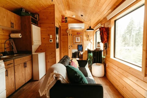 The CAMP HAUS A Montana Tiny Cabin Forest Retreat Cabin in Flathead Lake