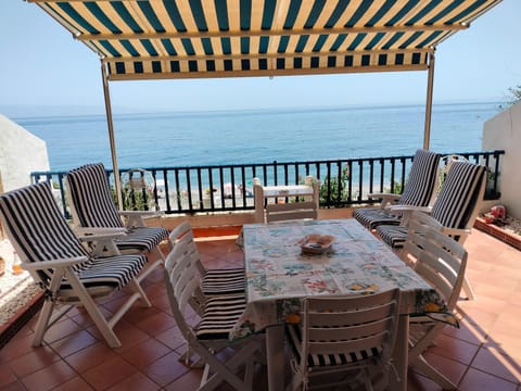 Balcony/Terrace, Dining area, Sea view