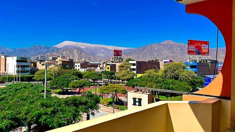 Nearby landmark, Natural landscape, City view, Mountain view