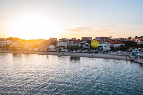 Property building, Beach, Area and facilities