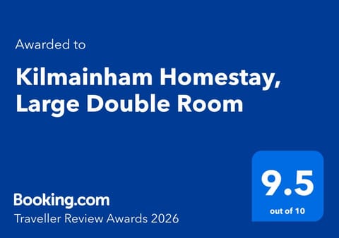 Kilmainham Homestay, Large Double Room Vacation rental in Dublin