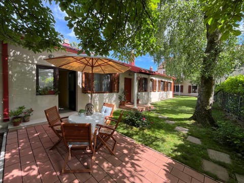 Property building, Garden view