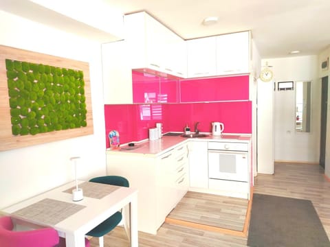 Kitchen or kitchenette, Dining area, oven