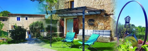 Property building, Patio, Spring, Day, Garden, Garden view, sunbed