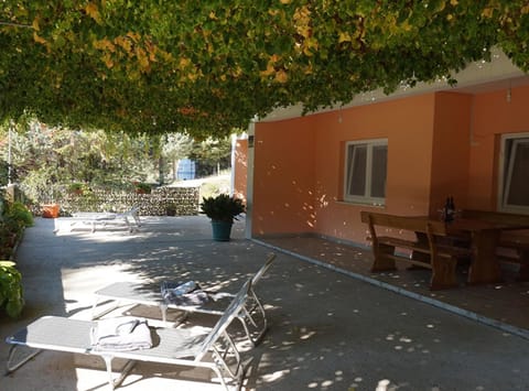 Property building, Patio