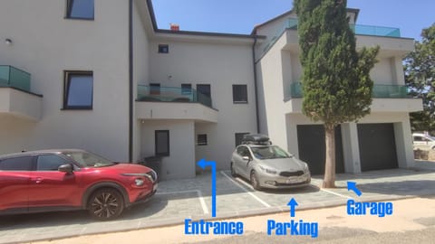Property building, Facade/entrance, Location, Parking