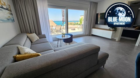 Property logo or sign, Living room, Sea view