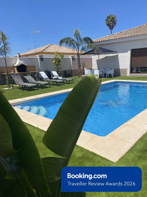 Pool view, Swimming pool, sunbed