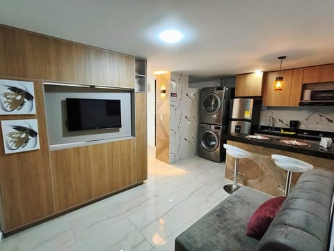 Communal lounge/ TV room, TV and multimedia, Kitchen or kitchenette, Living room, Seating area, Dining area, pet friendly