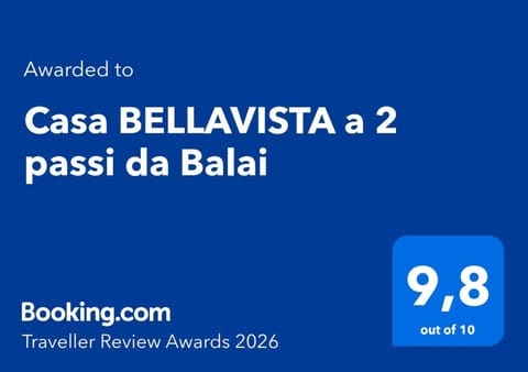 Casa BELLAVISTA a 2 passi da Balai House in Porto Torres