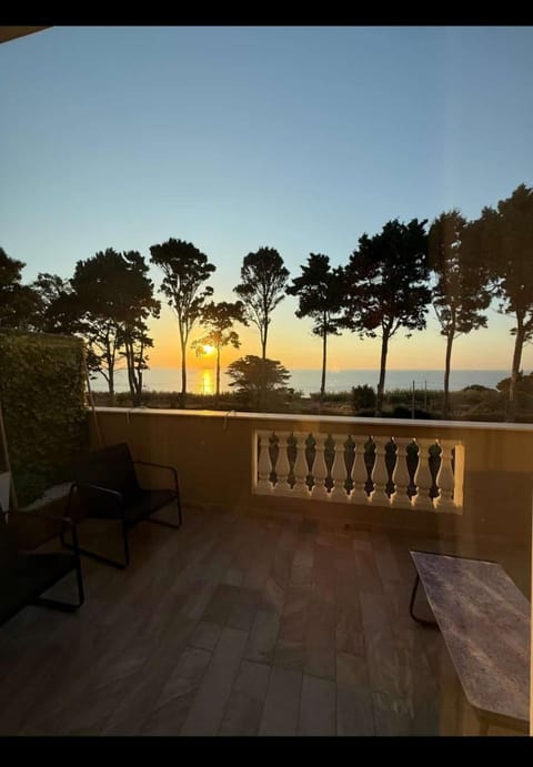 Property building, Sea view, Sunset