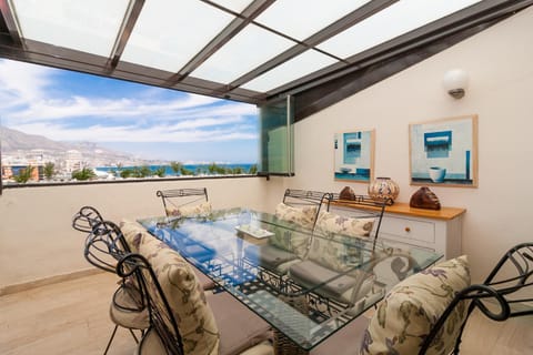 Balcony/Terrace, Dining area, Sea view