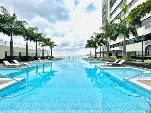 Natural landscape, Pool view, Swimming pool