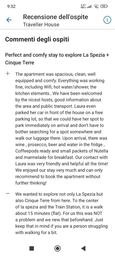 Traveller House Apartment in La Spezia