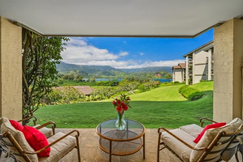 (4102/03) 2Br Ground Floor Hanalei Bay Resort, Ocean View, Pool, Tennis House in Princeville