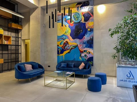 Property building, Lobby or reception, Seating area