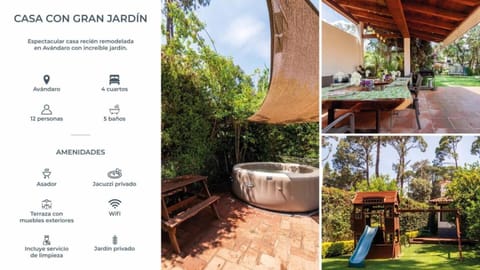 Casa Male Beautiful House in Avandaro with Garden House in Valle de Bravo