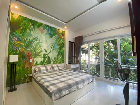 Bed, Natural landscape, Balcony/Terrace, Photo of the whole room, Bedroom