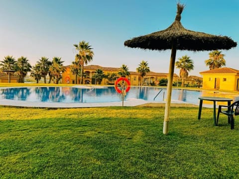 Spring, Day, Natural landscape, Garden, Garden view, Pool view, Swimming pool, sunbed