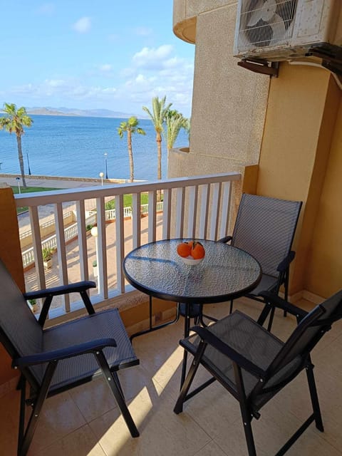 View (from property/room), Balcony/Terrace, Seating area, Sea view