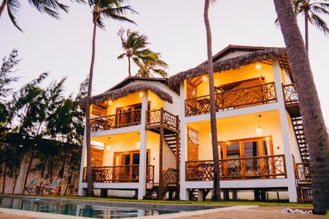 Property building, Patio, Garden, Balcony/Terrace, Pool view, Swimming pool
