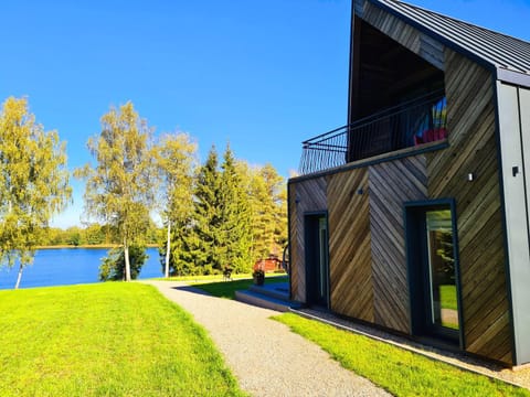Property building, Day, Natural landscape, Lake view