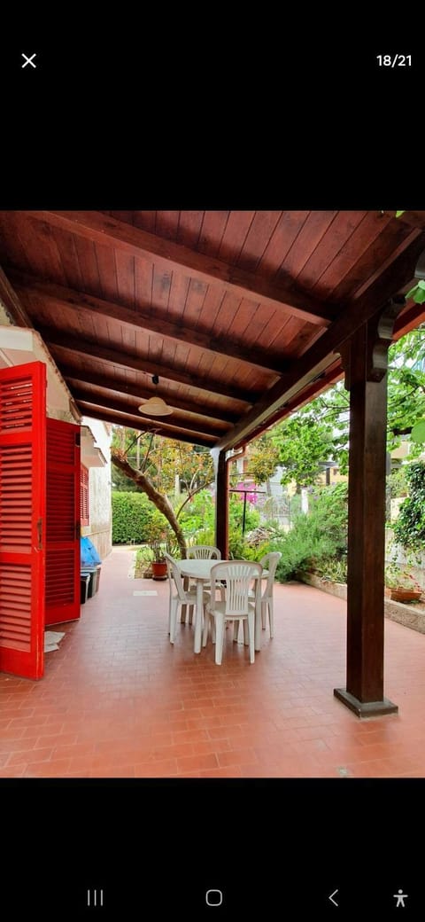 Patio, Dining area