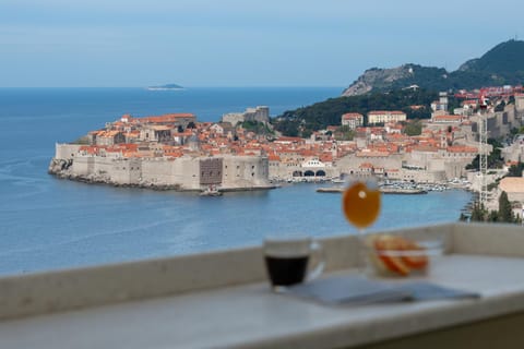 Nearby landmark, Natural landscape, City view, Sea view, Drinks