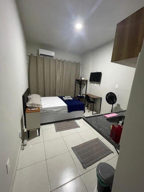 Bed, TV and multimedia, Photo of the whole room, hair dresser, air conditioner