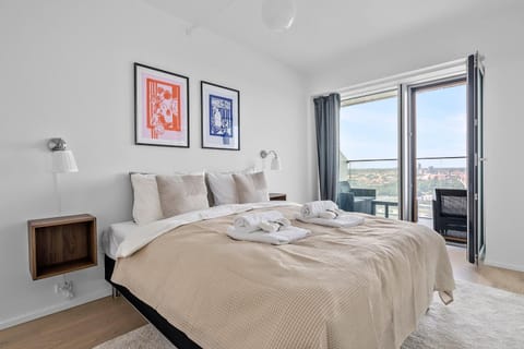 Penthouse suite on 35th floor Apartment in Aarhus