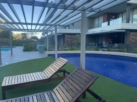 Property building, Pool view, Swimming pool