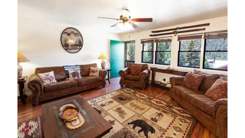 Ski View 09 Southern Comfort - On Main Street - WiFi - Cable - Fireplace - Trailer Parking In Back - Patio with Gas Grill Apartment in Red River