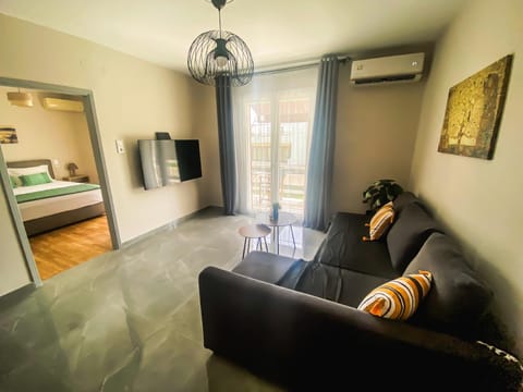 Living room, Bedroom