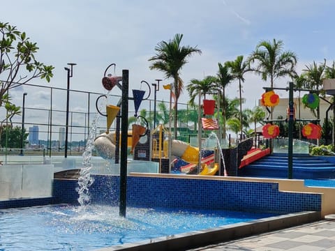 Children play ground, Aqua park, Swimming pool