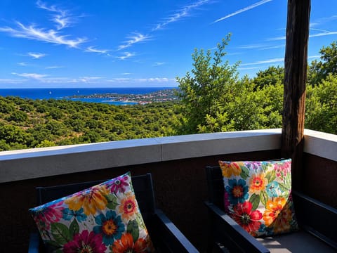 Day, Natural landscape, View (from property/room), Balcony/Terrace, Mountain view, Sea view