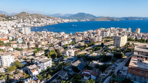 Property building, Nearby landmark, Day, Neighbourhood, Natural landscape, Bird's eye view, City view, Mountain view, Sea view, Street view, Location
