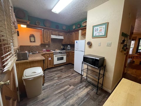 Valley Condo 107 - Creekside - WiFi - Hot Tub - Fireplace - Washer - Dryer - Playground House in Red River