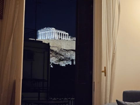Night, View (from property/room), Living room