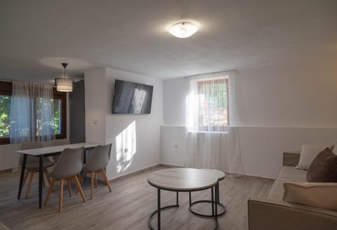 TV and multimedia, Living room, Seating area, Dining area