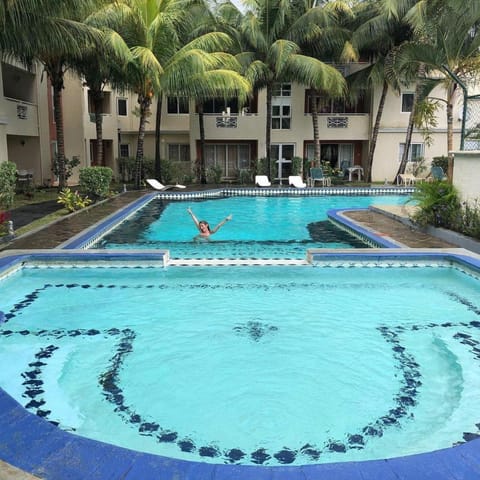 Property building, Pool view, Swimming pool