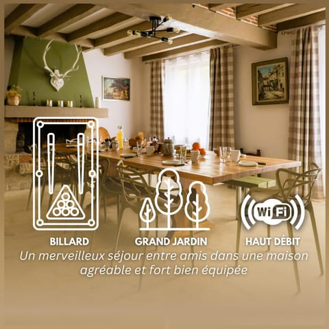 Dining area, Garden view, Meals, Breakfast, Lunch, Dinner, fireplace