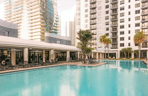 Pool view, Swimming pool