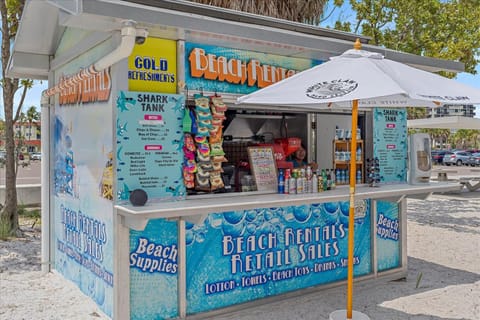 Beach Terrace on Siesta Apartment in Siesta Beach